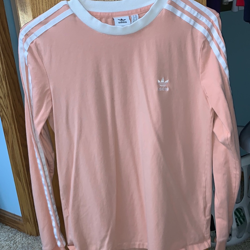 Peach Adidas Long Sleeve